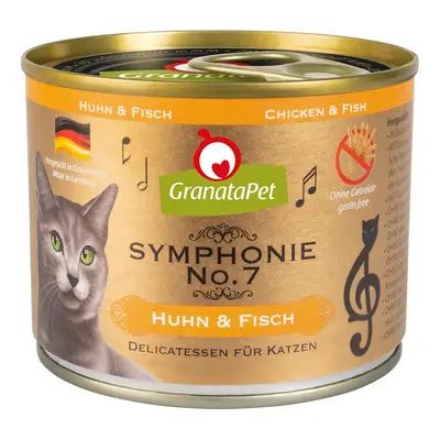 GranataPet Symphonie No. 7 kuře a ryba 6× 200 g