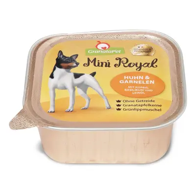 GranataPet Mini Royal kuřecí maso a krevety 11 × 150 g