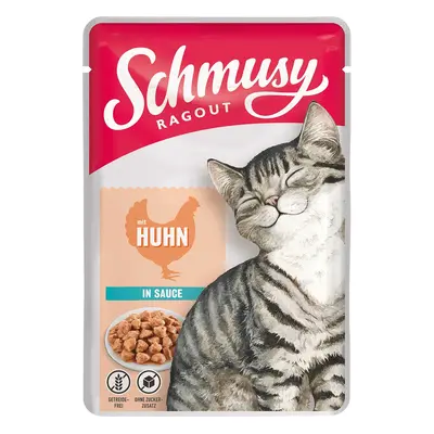 Schmusy ragú kuřecí v omáčce 22 × 100 g