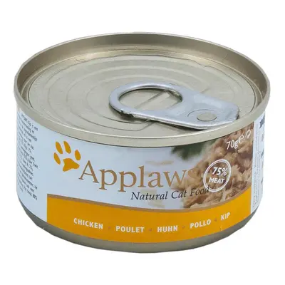 Applaws Cat kuřecí prsa 24 × 70 g