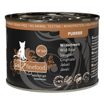 Catz finefood Purrrr No.109 vepřové 6x200g