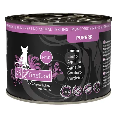 Catz finefood Purrrr No.111 jehněčí 6× 200 g