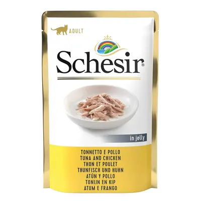 Schesir Cat tuňák a kuřecí filet 20 × 85 g