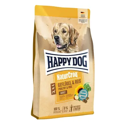 Happy Dog NaturCroq čisté drůbeží maso a rýže 3x4kg