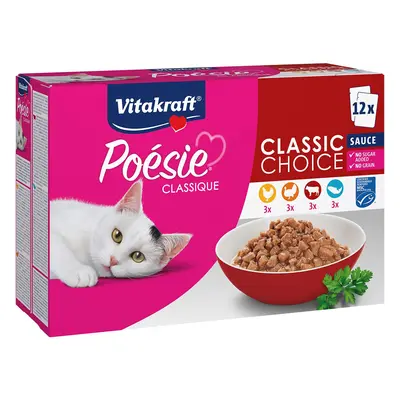 Vitakraft Poésie Classique v omáčce 12 × 85 g