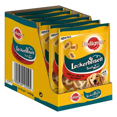 Pedigree Leckerbissen řezy s hovězím masem 6x155g