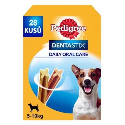 Pedigree pochoutka DentaStix Small 4 x 28 ks