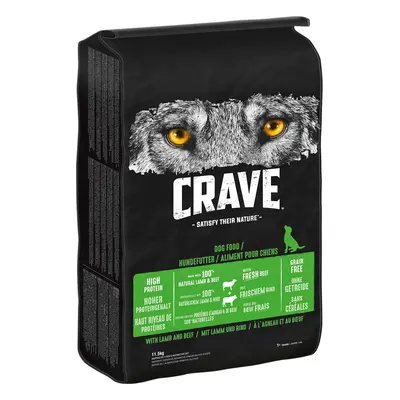 CRAVE Adult jehněčí a hovězí maso 11,5 kg