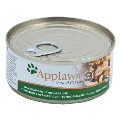 Applaws Cat filety z tuňáka a mořské řasy 24 × 156 g