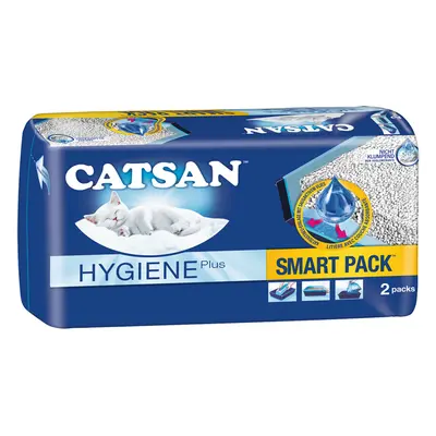 Catsan Smart Pack vkládací podložky do toalety pro kočky 2 kusy