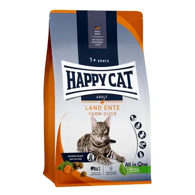 Happy Cat Culinary Adult venkovská kachna 3 × 4 kg