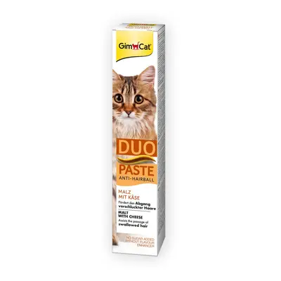 GimCat DUO pasta s maltózou proti bezoárům a se sýrem, 50 g