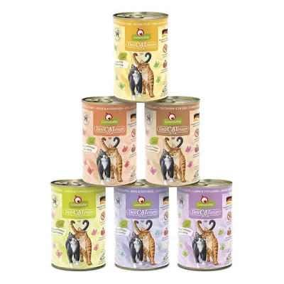 GranataPet Katze – DeliCatessen bez rybího masa, multipack 3 12 × 400 g