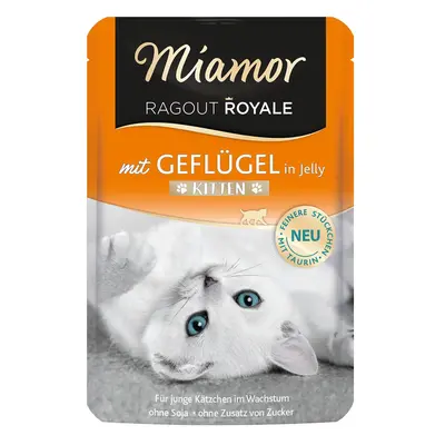 Miamor Ragout Royale v želé, drůbež pro koťata 22 × 100 g