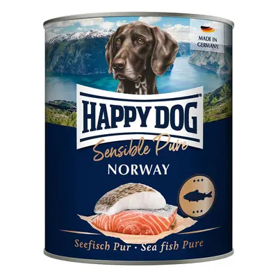 Happy Dog Sensible Pure Norway (mořská ryba) 6 × 800 g