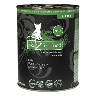 catz finefood Purrrr N° 115 kachna 6 × 400 g