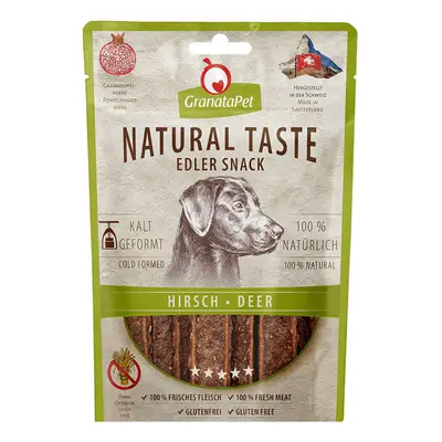 GranataPet Natural Taste Edler pamlsek s jelením masem 90 g