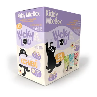 Lucky Lou Lifestage Kitten multipack 5+1 6 × 125 g