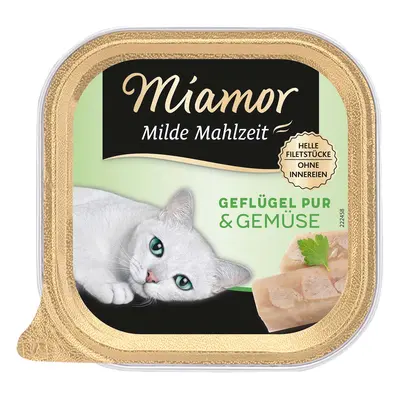 Miamor Milde Mahlzeit, čisté drůbeží a zelenina 32x100g