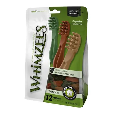 Whimzees pamlsek Toothbrush / zubní kartáček 360 g M 12× 30 g