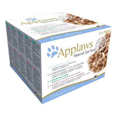 Applaws Cat Fisch Collection, 12 x 70 g