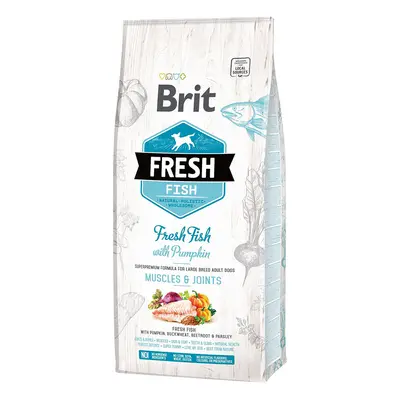 Brit Fresh Dog – Adult Large Breed – Fish – Muscles & Joints 12 kg