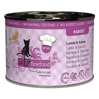 catz finefood Ragout No.611 jehněčí & velbloudí maso 6 × 190 g