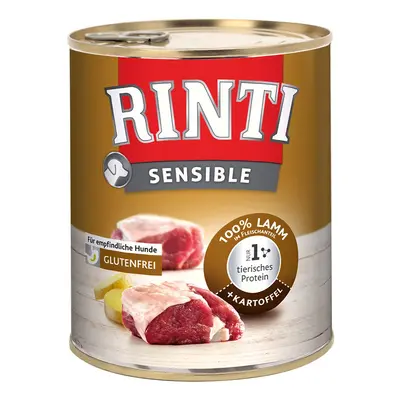 Rinti Sensible jehněčí s bramborami 12 × 800 g