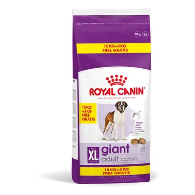 ROYAL CANIN GIANT Adult 15kg + 3kg gratis