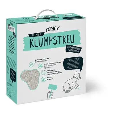 PRIMOX® Premium HRUDKUJÍCÍ STELIVO minimizér zápachu + signální kuličky 8 l