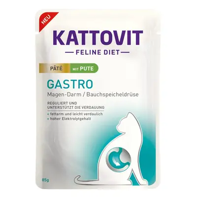 Kattovit Gastro paštika s krůtím masem 10 × 85 g