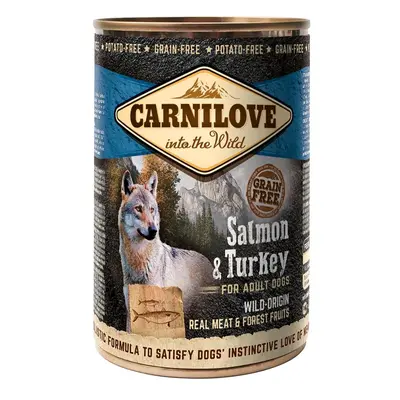 Carnilove Dog – Adult – losos a krocan 6 × 400 g