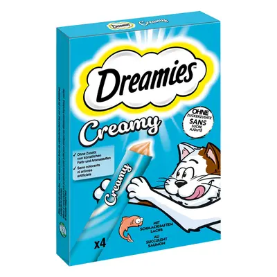 DREAMIES Creamy multipack, losos 44 × 10 g