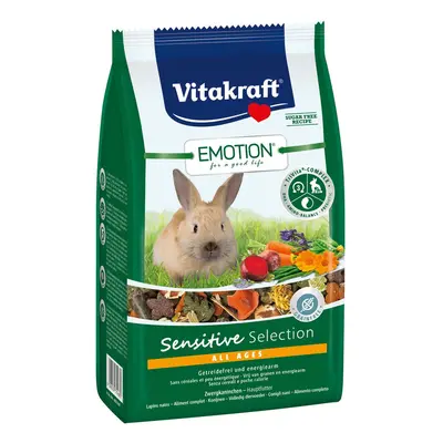 Vitakraft Emotion Sensitive Selection zakrslý králík, 600 g