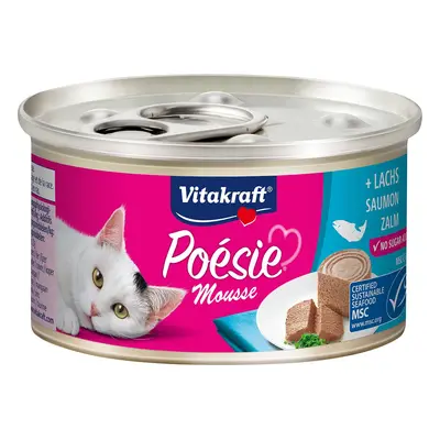 Vitakraft Poésie lososová pěna 12 × 85 g