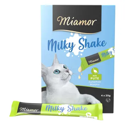 Miamor Milky Shake krůtí maso, 4× 20 g