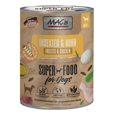 MAC's DOG hmyz a kuřecí 6 × 750 g