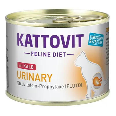 Kattovit Feline Diet Urinary, Telecí 12 × 185 g