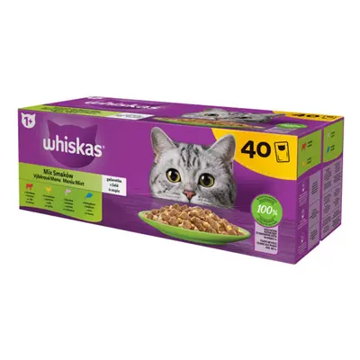 Whiskas kapsičky Výběrové menu v želé 40x85g