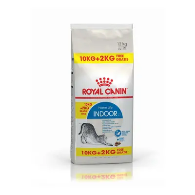 ROYAL CANIN INDOOR 27 granule pro bytové kočky 10 kg + 2 kg zdarma