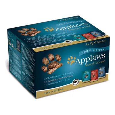 Applaws Cat PB Mix Pack ryba 12× 70 g