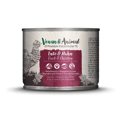 Venandi Animal – kachna a kuře 6× 200 g