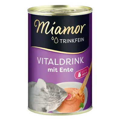 Miamor Trinkfein – Vitaldrink nápoj s kachnou 24 × 135 ml