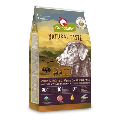 GranataPet Natural Taste se zvěřinou a buvolem 12 kg