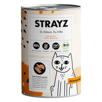 STRAYZ Bio husa a dýně 6 × 400 g