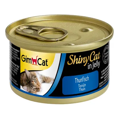 GimCat ShinyCat tuňák v želé 24 × 70 g