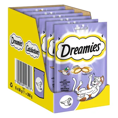 Dreamies s kachním masem 6 × 60 g