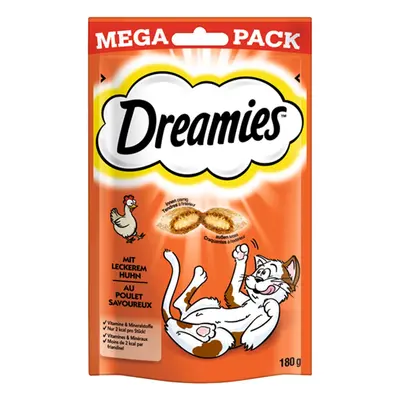 Dreamies Mega Pack s kuřecím masem, 180 g