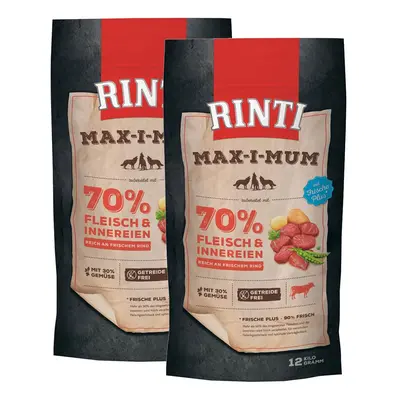 Rinti Max-i-Mum hovězí maso 2 × 12 kg