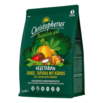 Christopherus Vegetarian – hrášek, tapioka s dýní 4 kg